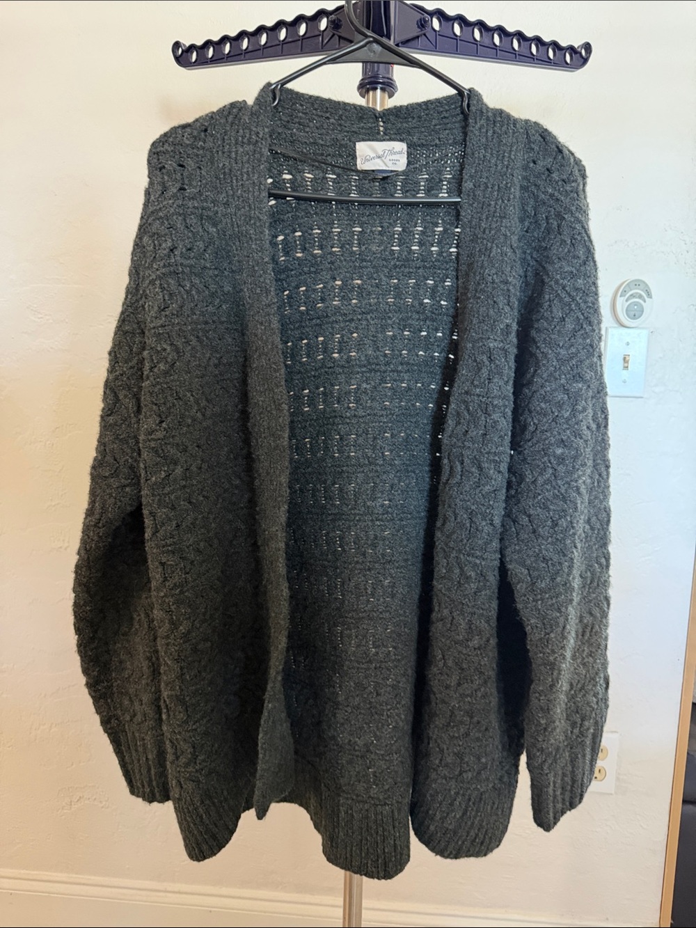 Dark grey cardigan
